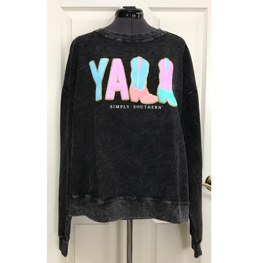 Simply Southern “Y’all” Cropped Sweatshirt